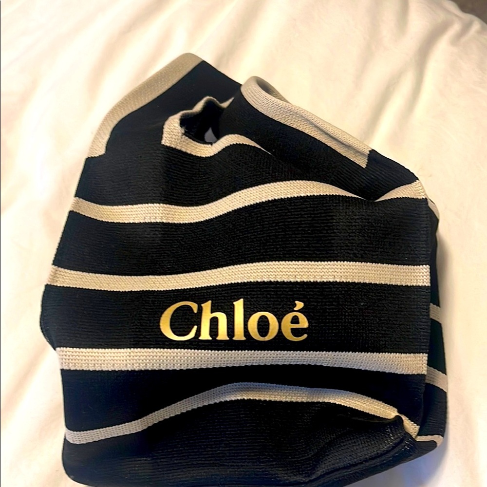 Chloé Striped Tote Bag